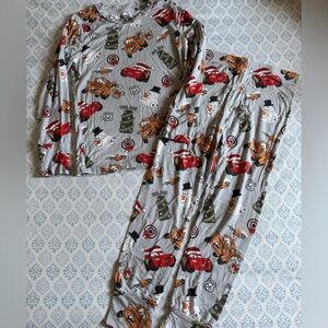 LAST CHANCE* Disney Pixar Cars Christmas bamboo pajamas 5/6 kids